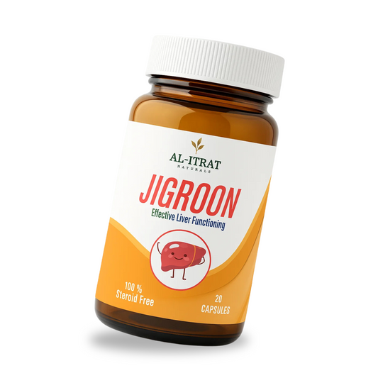 Jigroon – Herbal Liver Support Capsules | For Healthy Liver Functioning | Al-Itrat Naturals